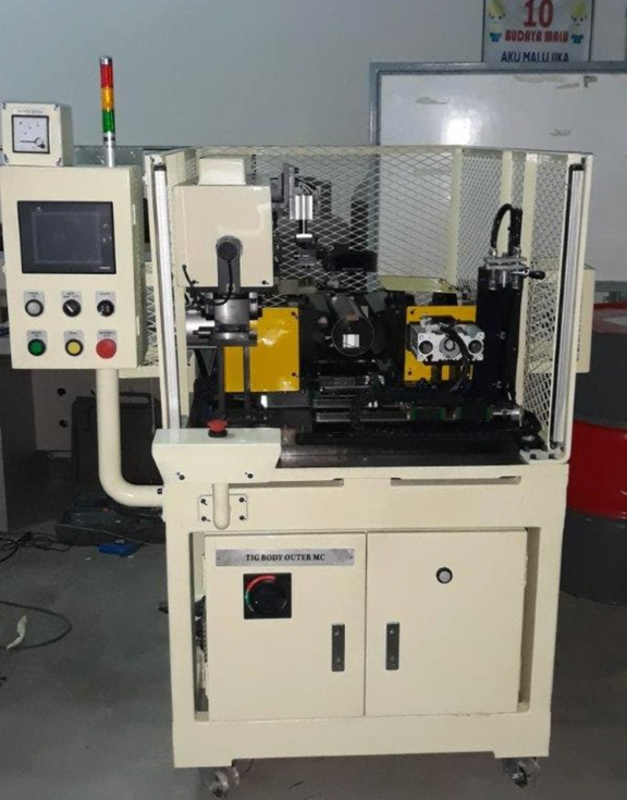 TIG Body Machine engineering project for PT Yutaka